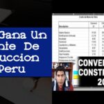 Cuanto Gana Un Ayudante De Construccion En Peru