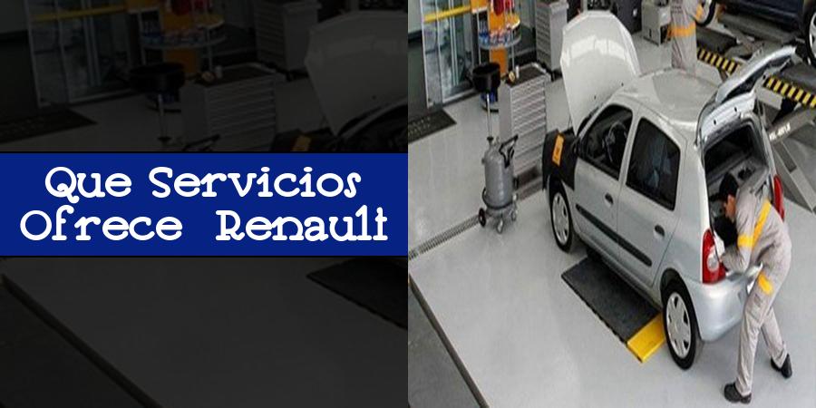 Que Servicios Ofrece Renault